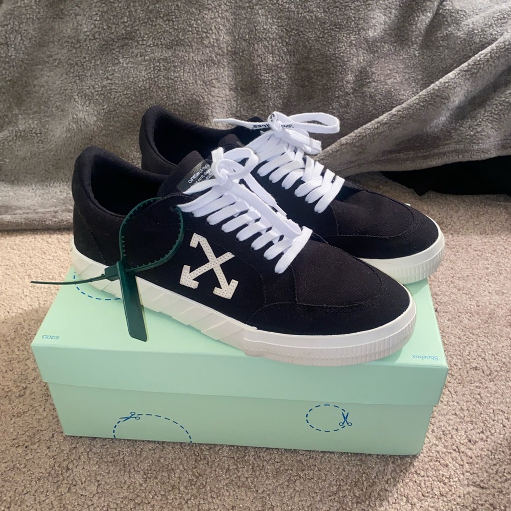 Off-White Vulcanized Canvas Sneaker